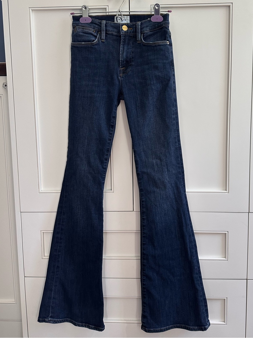 Frame Le High Flare jeans, size 24